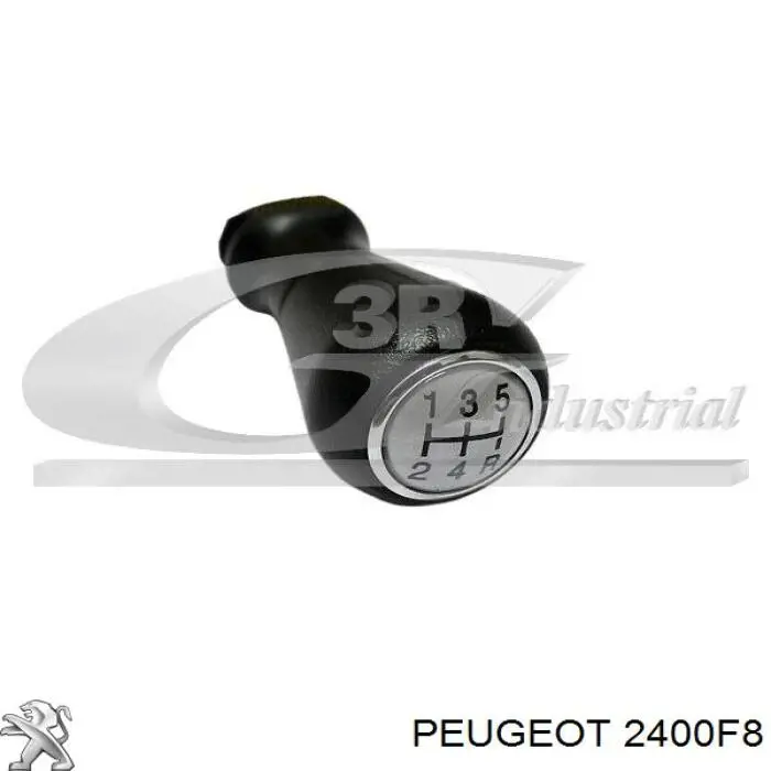 Pomo palanca de cambios Peugeot 206 2D