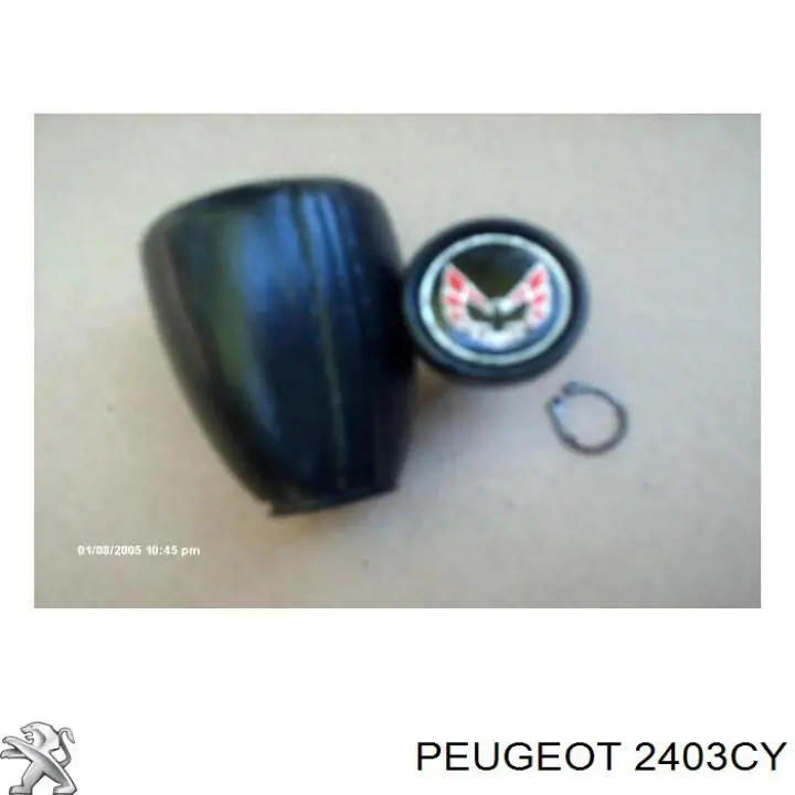 Pomo palanca de cambios Peugeot 307 CC 