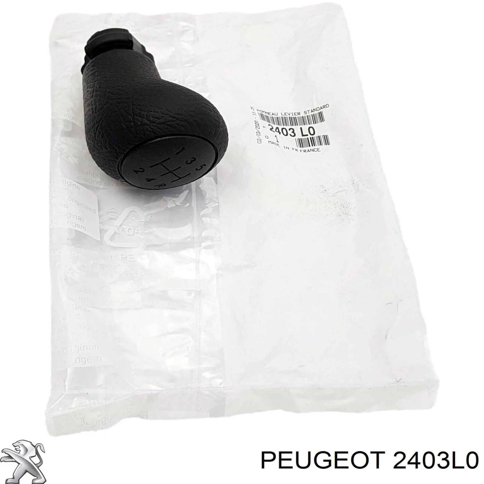 Pomo palanca de cambios Peugeot 806 221