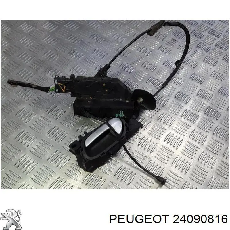 24090816 Peugeot/Citroen Motor de cierre centralizado de puerta trasera izquierda