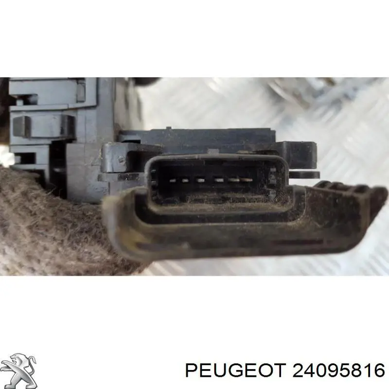 Cerradura de la puerta trasera derecha 00009138H8 Peugeot/Citroen