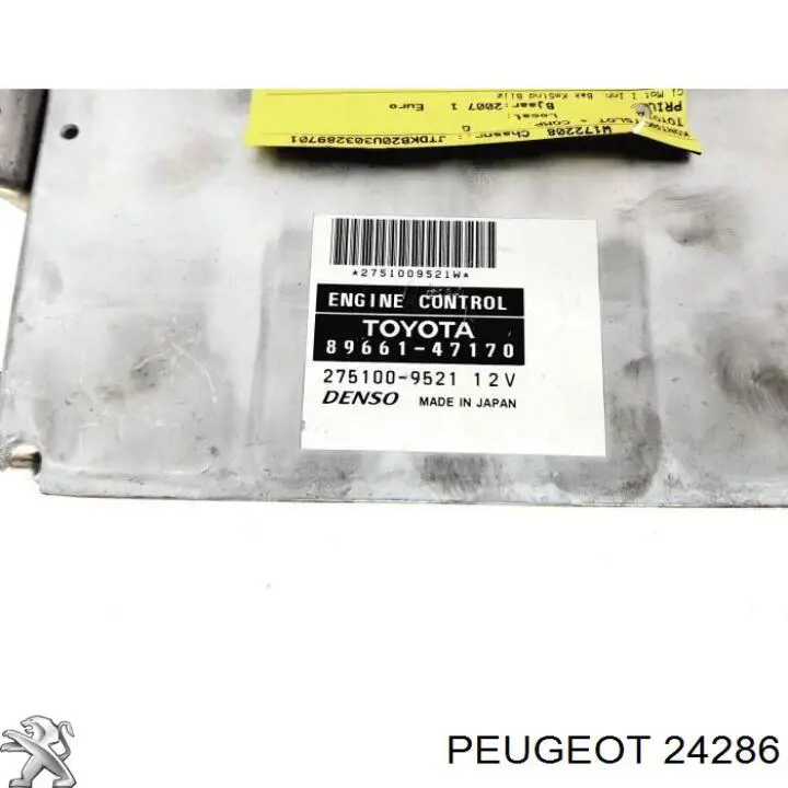 24286 Peugeot/Citroen sensor de temperatura del refrigerante