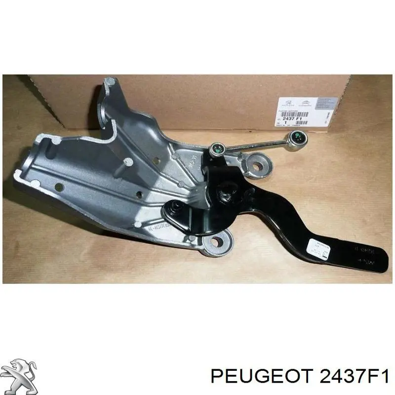 Soporte de fijación de un cable del punto de control para Peugeot 407 (6E)