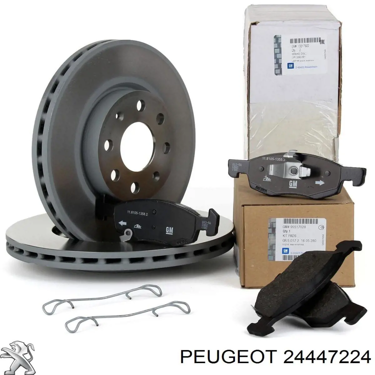 24447224 Peugeot/Citroen Perno de la polea del cigüeñal