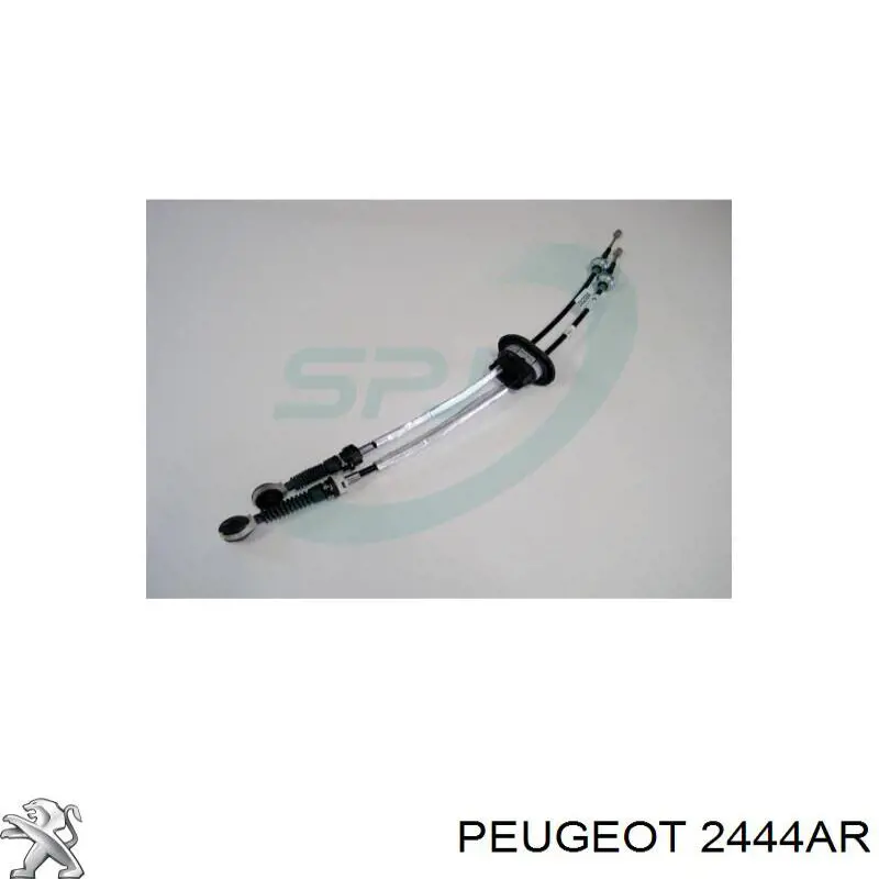 2444AR Peugeot/Citroen cables de accionamiento, caja de cambios