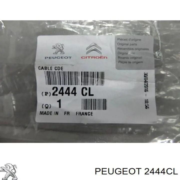 00002444CL Peugeot/Citroen Cable para caja de cambios manual