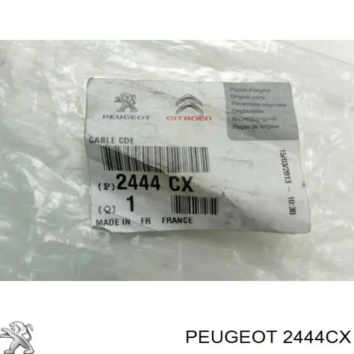 Cable de accionamiento de caja de cambios Peugeot/Citroen 2444CX precio, desde 92,26 EUR
