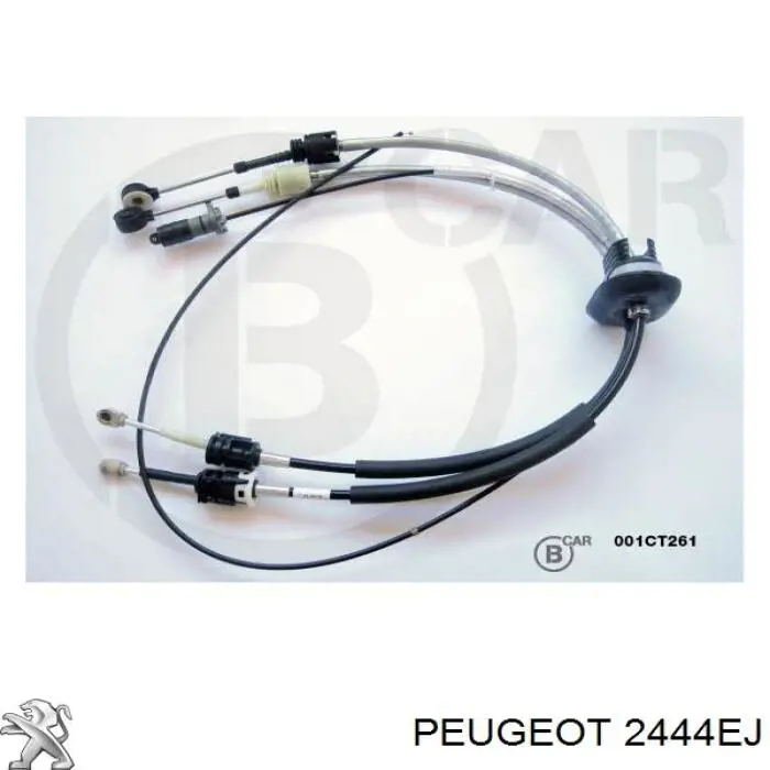 Cable de accionamiento de caja de cambios Peugeot/Citroen 2444EJ precio, desde 102,17 EUR
