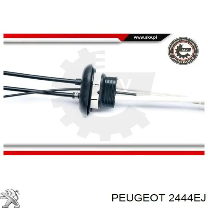 2444EJ Peugeot/Citroen cables de caja de cambios