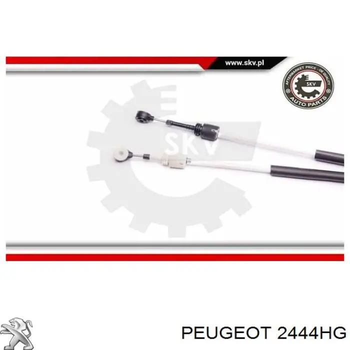 2444HG Peugeot/Citroen cables de caja de cambios