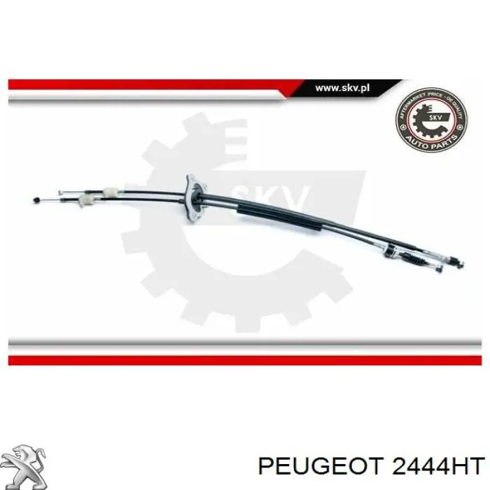 Cable de accionamiento de caja de cambios Peugeot/Citroen 2444HT precio, desde 84,70 EUR