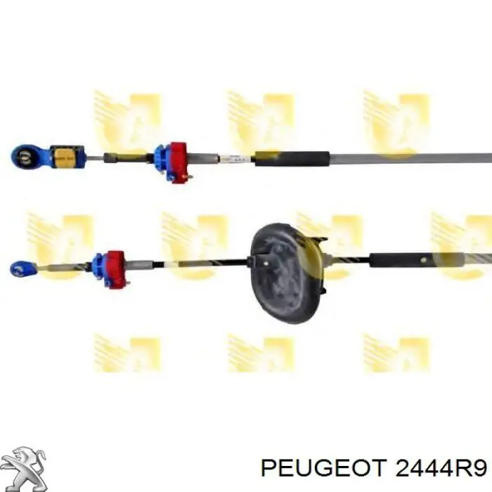 2444R9 Peugeot/Citroen cable de accionamiento, caja de cambios (selección de marcha)