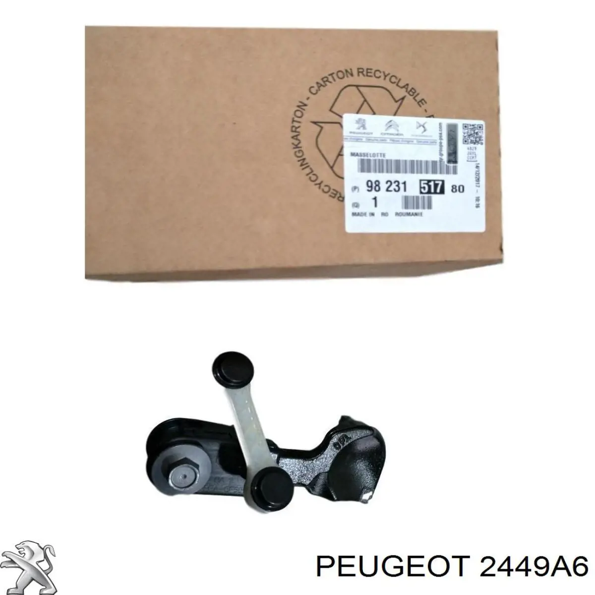 Comprar 2449A6 Peugeot/Citroen Balancín del mecanismo de cambio de marchas