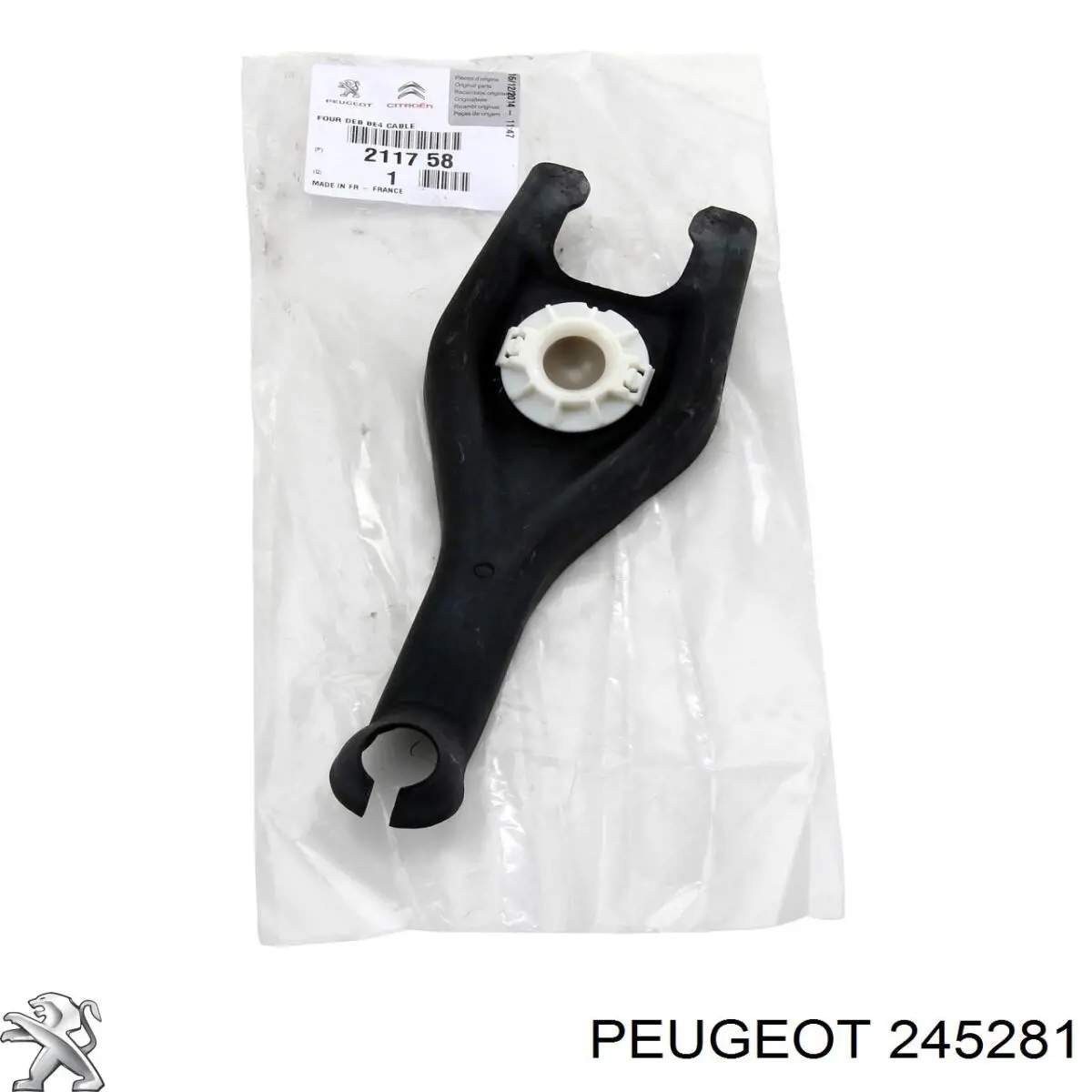 Varillaje de la transmisión automática/manual Peugeot/Citroen 245281