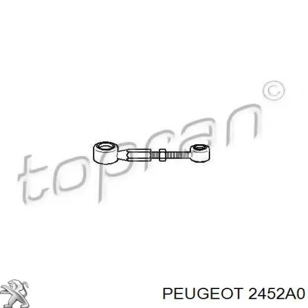 2452A0 Peugeot/Citroen varillaje palanca selectora, cambio manual / automático