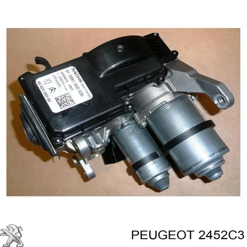 2452C3 Peugeot/Citroen modulo de palanca selectora, cambio de velocidades