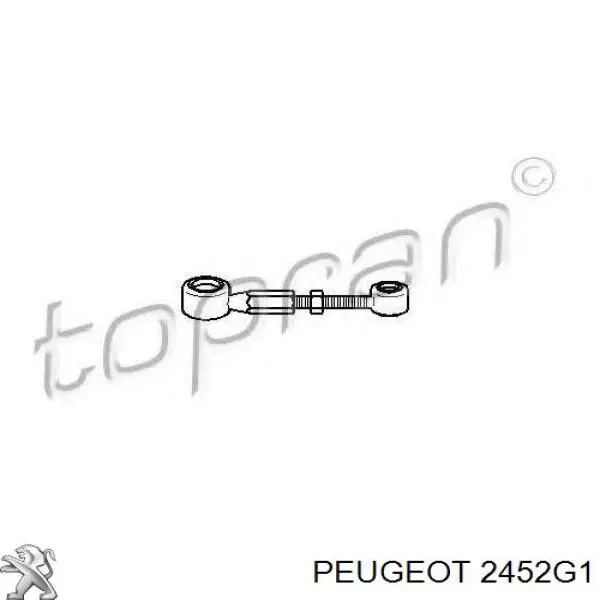 2452G1 Peugeot/Citroen Barra de selección de la transmisión automática/manual