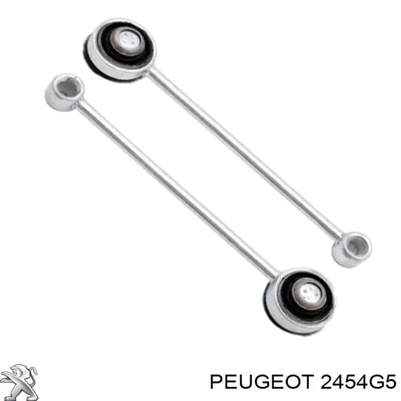 Varillaje de la transmisión automática/manual Peugeot/Citroen 2454G5