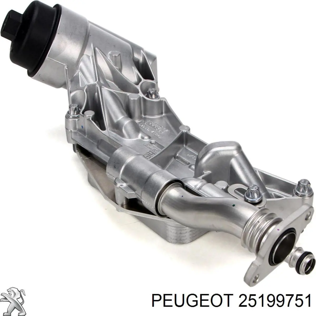 25199751 Peugeot/Citroen caja, filtro de aceite
