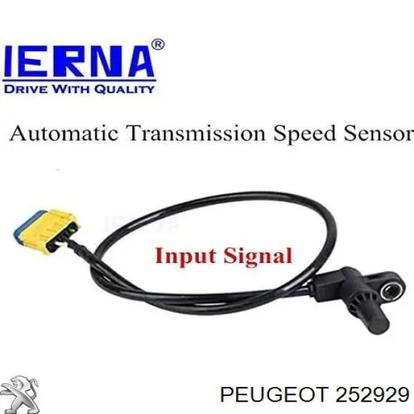 252929 Peugeot/Citroen sensor de velocidad