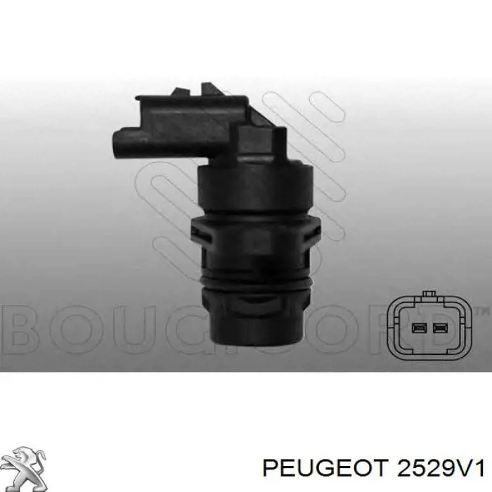 2529V1 Peugeot/Citroen sensor de velocidad