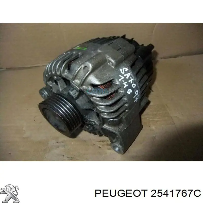 Alternador del motor Peugeot/Citroen 2541767C precio, desde 47,92 EUR