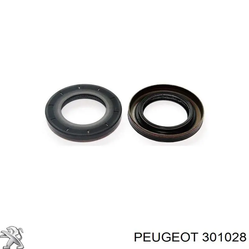 301028 Peugeot/Citroen anillo retén de semieje, eje delantero, derecho