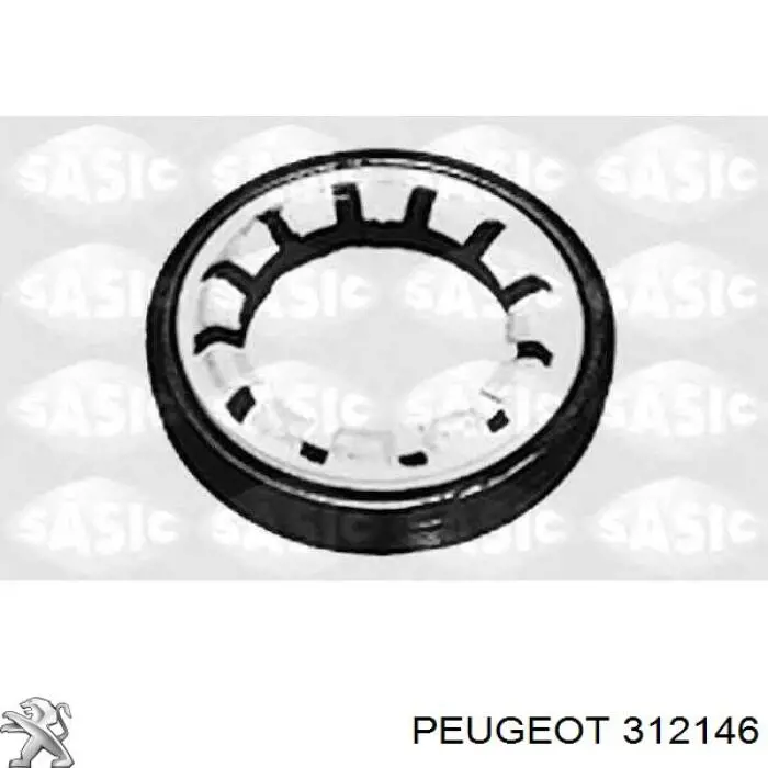 Retén del semieje delantero derecho Peugeot/Citroen 312146