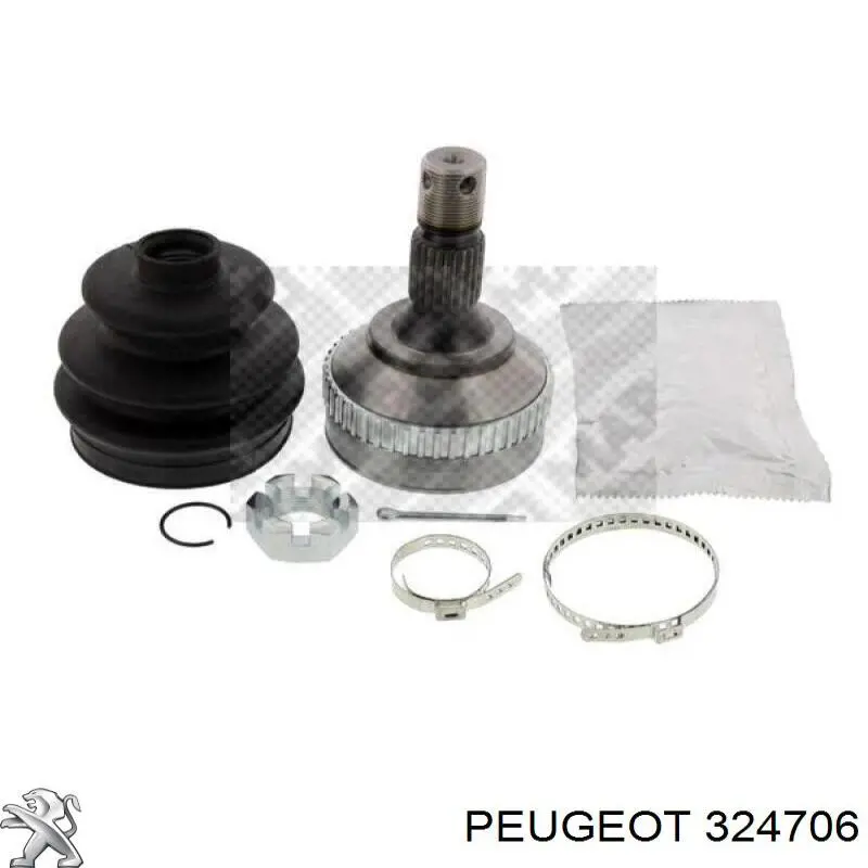 Comprar 324706 Peugeot/Citroen Cojinete del semieje delantero