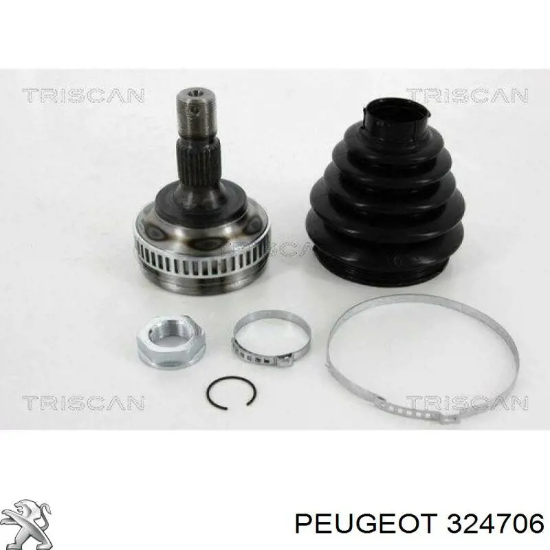 Cojinete del semieje delantero Peugeot/Citroen 324706 precio, desde 9,46 EUR