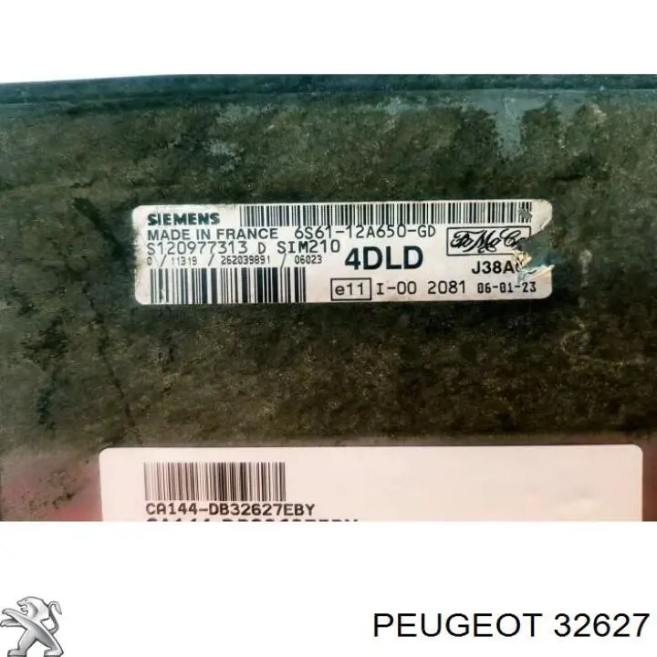 Comprar 32627 Peugeot/Citroen Retén de cigüeñal frontal