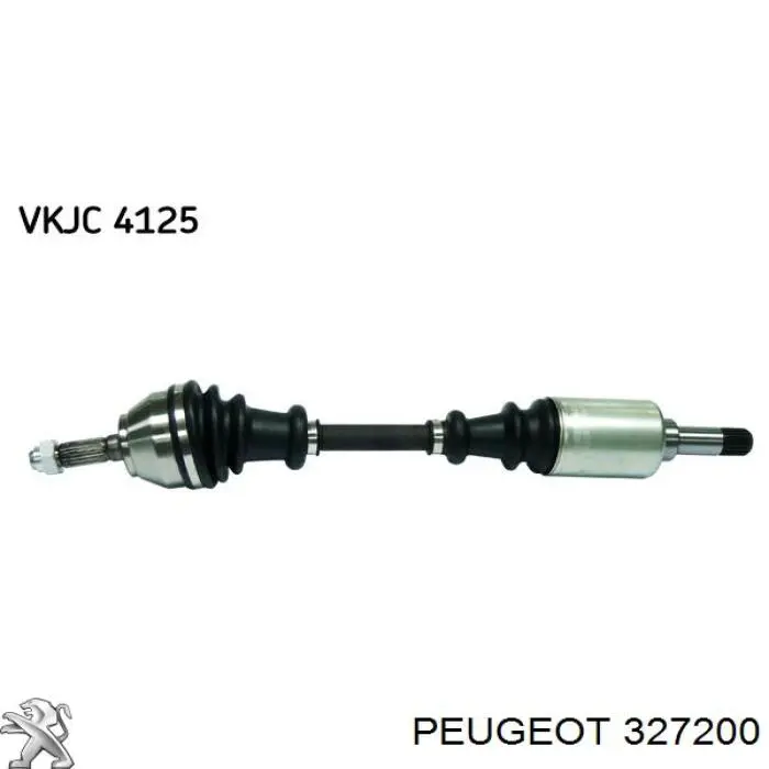 327200 Peugeot/Citroen Semieje delantero izquierdo