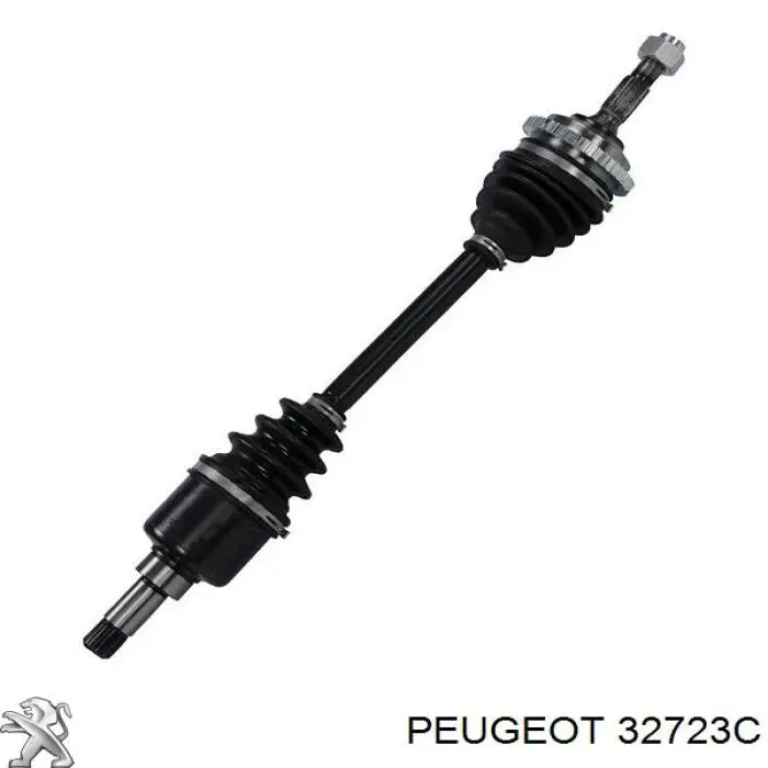 32723C Peugeot/Citroen árbol de transmisión delantero izquierdo