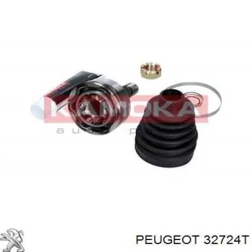 000032724T Peugeot/Citroen árbol de transmisión delantero izquierdo