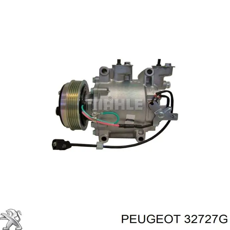 32727G Peugeot/Citroen árbol de transmisión delantero izquierdo