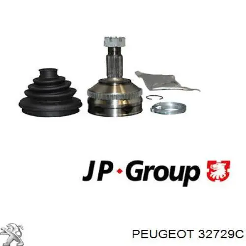 Semieje delantero izquierdo Peugeot/Citroen 32729C precio, desde 96,13 EUR