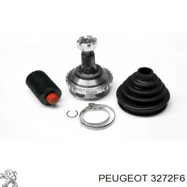 00003272F8 Peugeot/Citroen árbol de transmisión delantero izquierdo