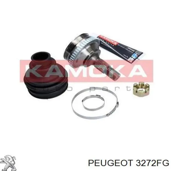 Semieje delantero izquierdo Peugeot/Citroen 3272FG precio, desde 71,15 EUR
