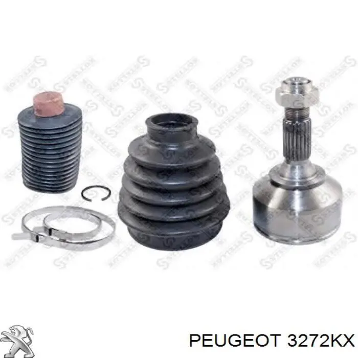 Semieje delantero izquierdo Peugeot/Citroen 3272KW precio, desde 81,92 EUR
