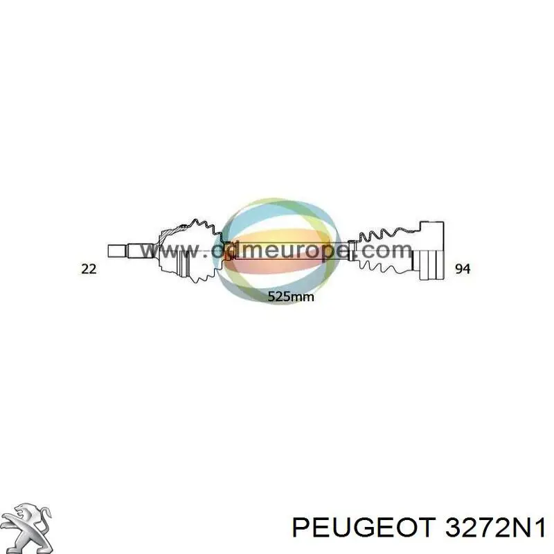 Comprar 245166 GSP Semieje delantero izquierdo