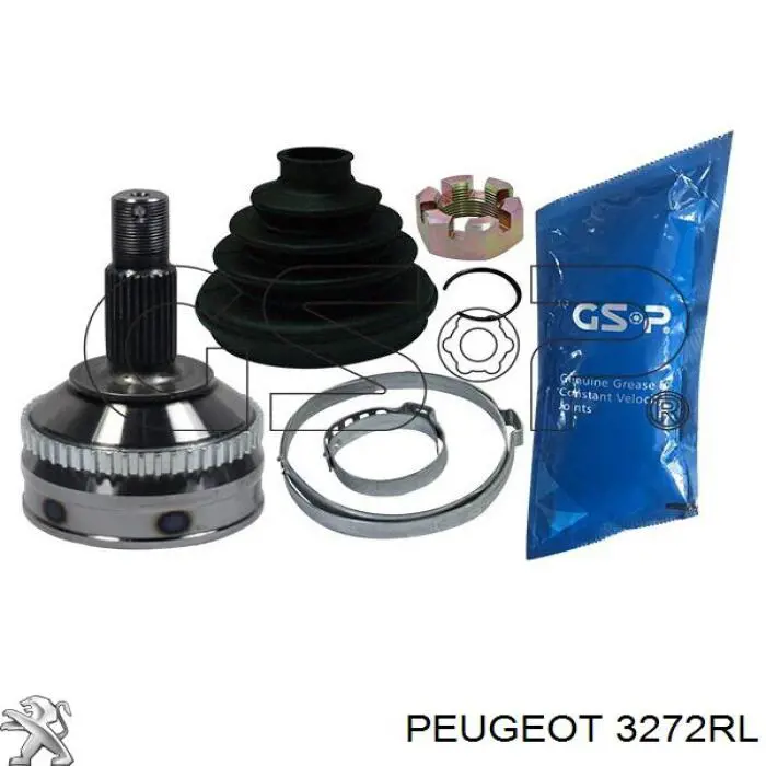 3272RL Peugeot/Citroen Semieje delantero izquierdo