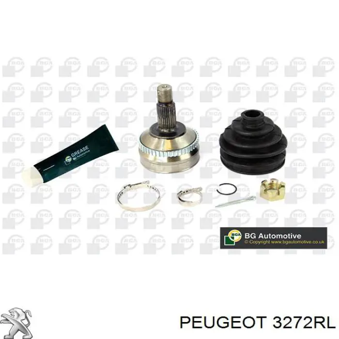 Semieje delantero izquierdo Peugeot/Citroen 3272RL precio, desde 75,50 EUR