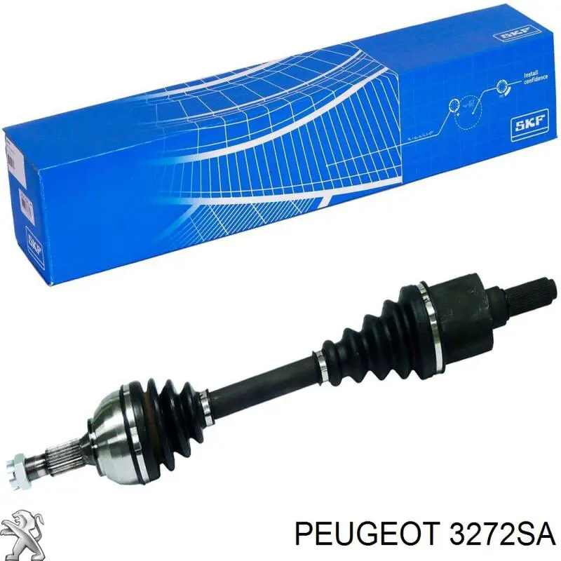 3272SA Peugeot/Citroen Semieje delantero izquierdo