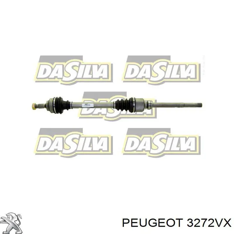 00003272VW Peugeot/Citroen Semieje delantero izquierdo