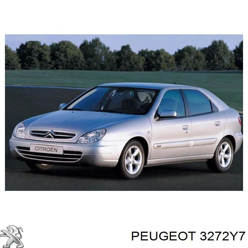 3272Y7 Peugeot/Citroen árbol de transmisión delantero izquierdo