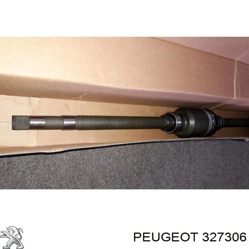 Semieje delantero derecho 9617408288 Fiat/Alfa/Lancia