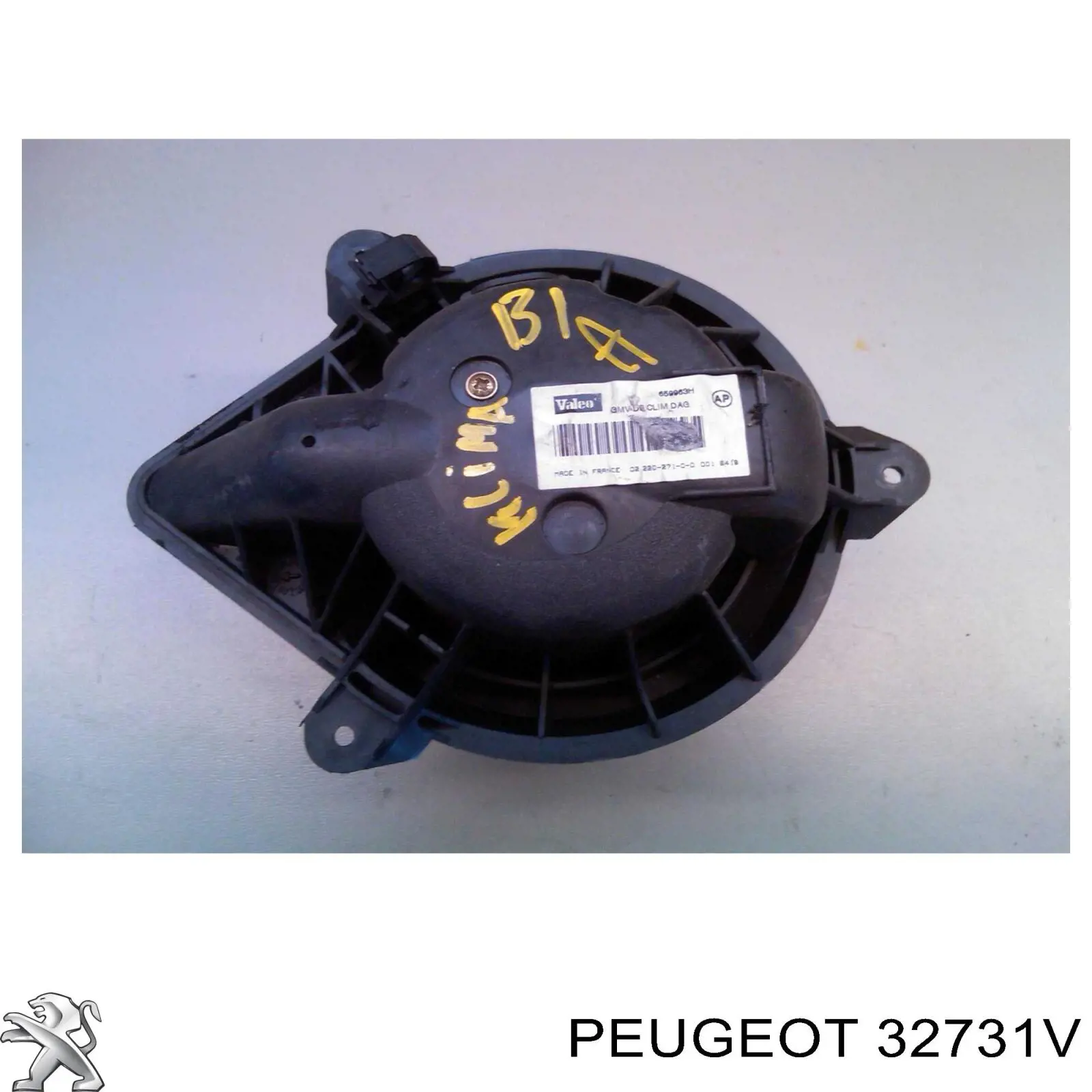 32731V Peugeot/Citroen árbol de transmisión delantero derecho