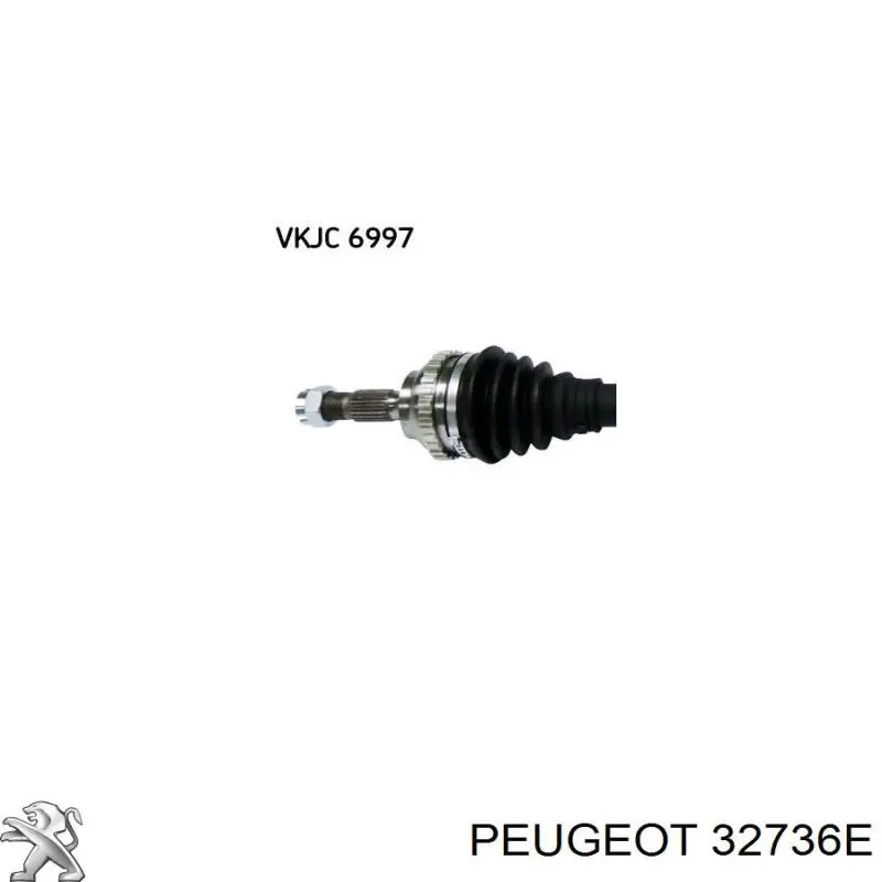 Comprar 32736E Peugeot/Citroen Semieje delantero derecho