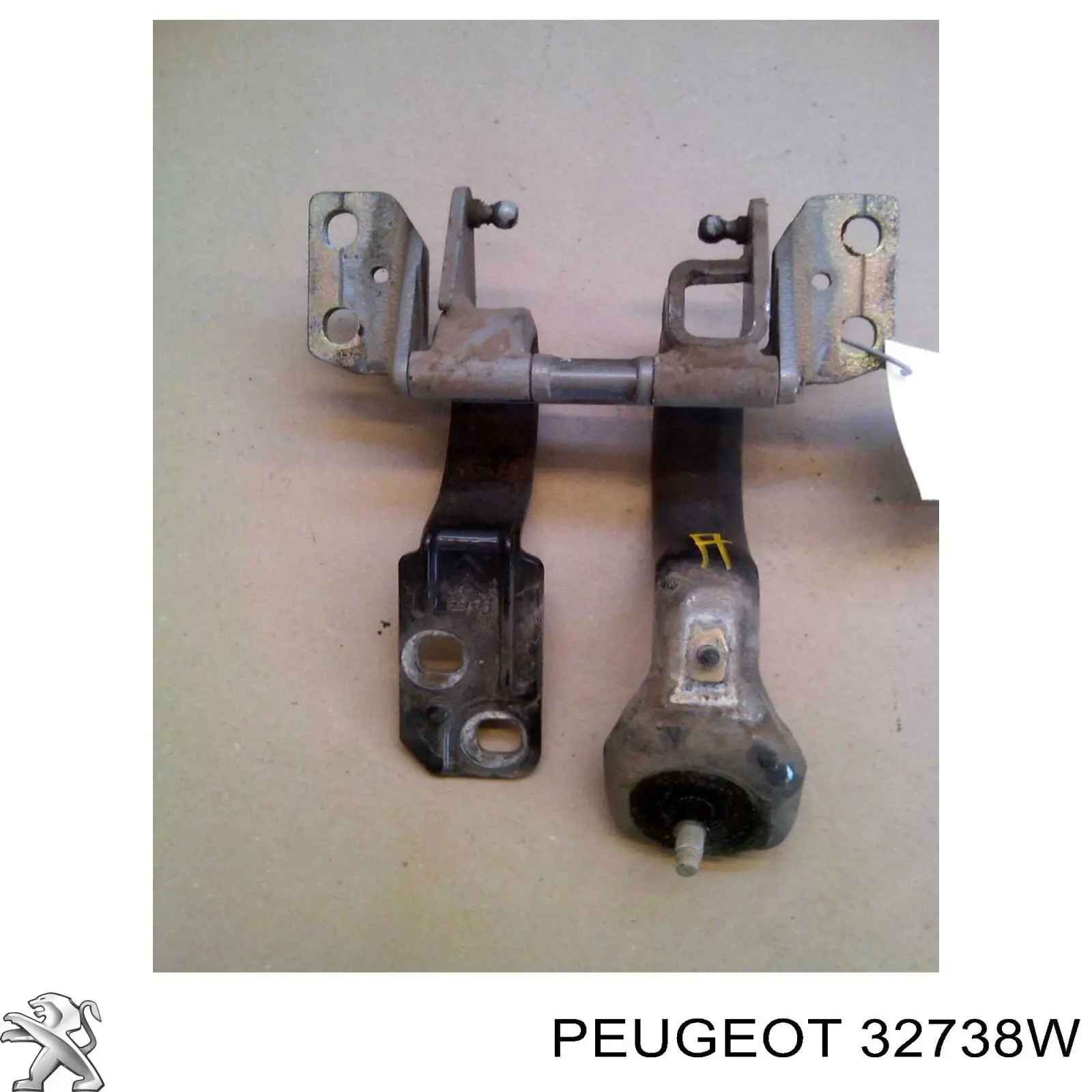 32738Y Peugeot/Citroen árbol de transmisión delantero derecho