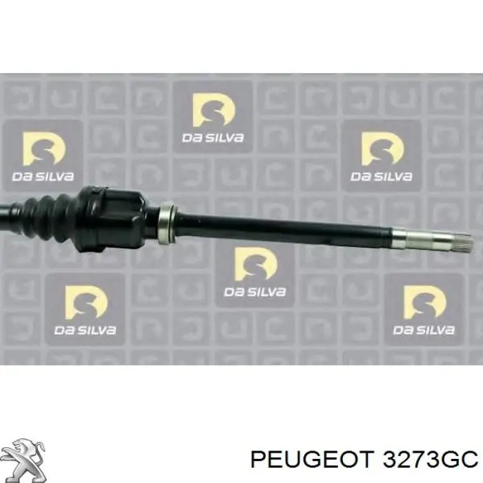 Semieje delantero derecho 3273GC Peugeot/Citroen